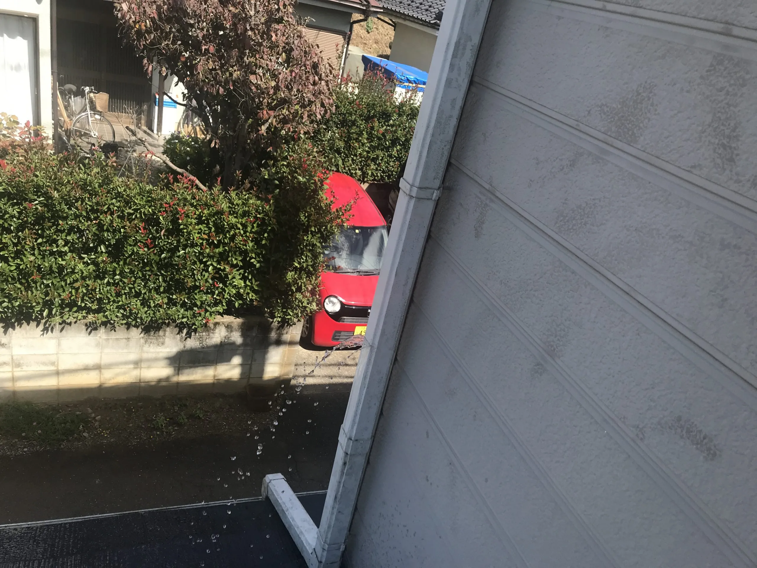 雨樋がつまっている？！　ー雨樋修繕工事ー